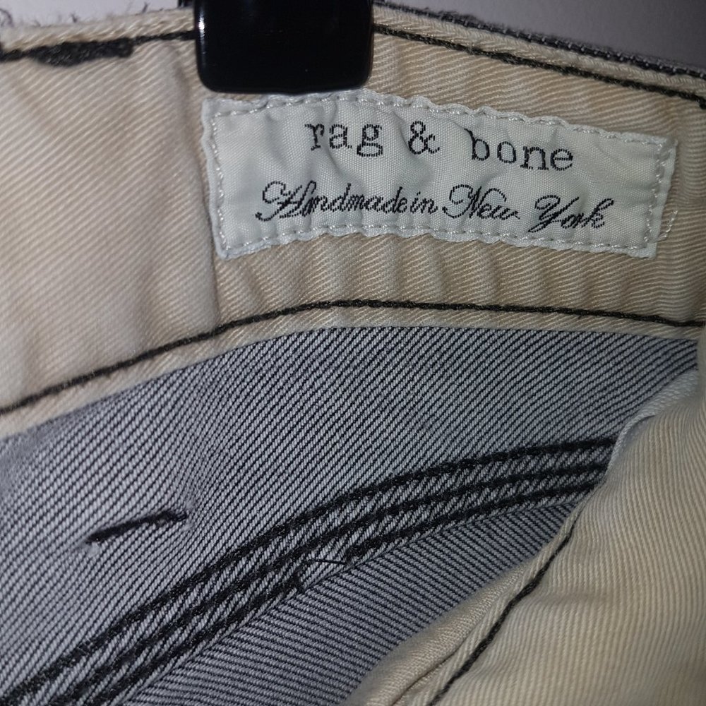 rag & bone button fly jeans - Picture 3 of 3
